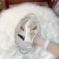 Women’s Elegant Two-Tone Lolita Heels