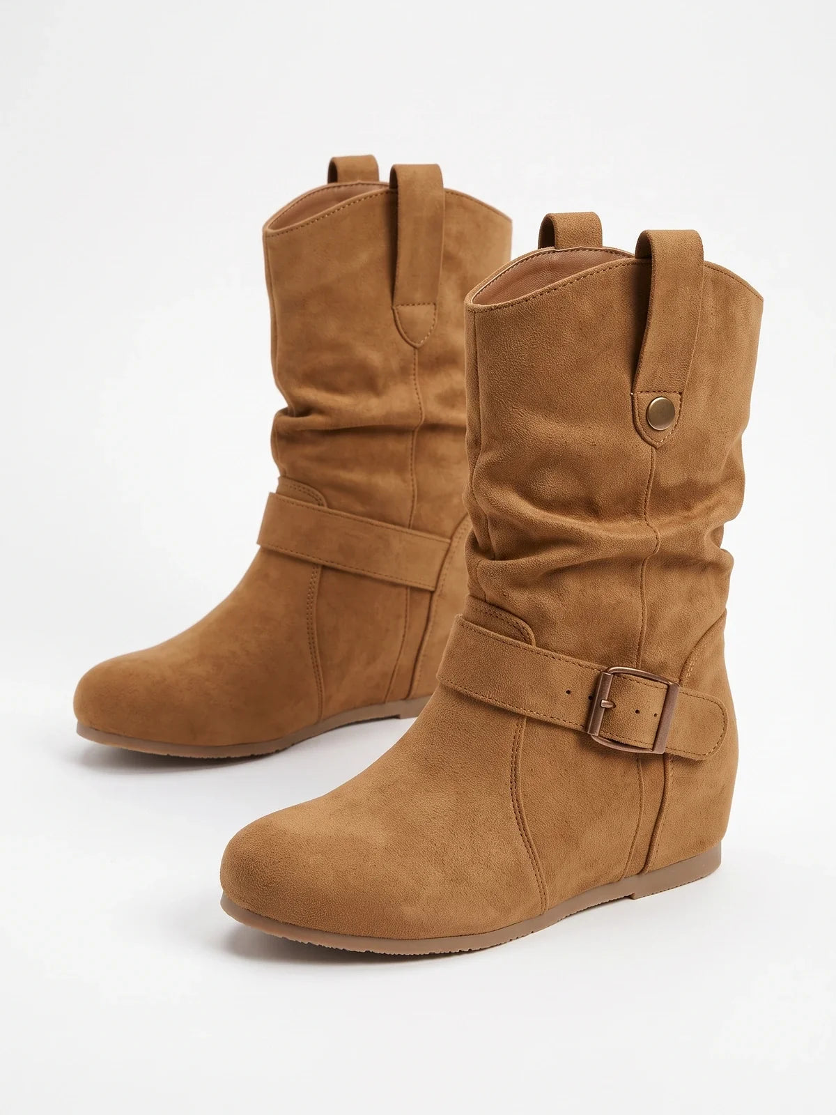 Ottavienne Suedette Slouch Boots