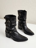 Solange Studded Slouch Boots