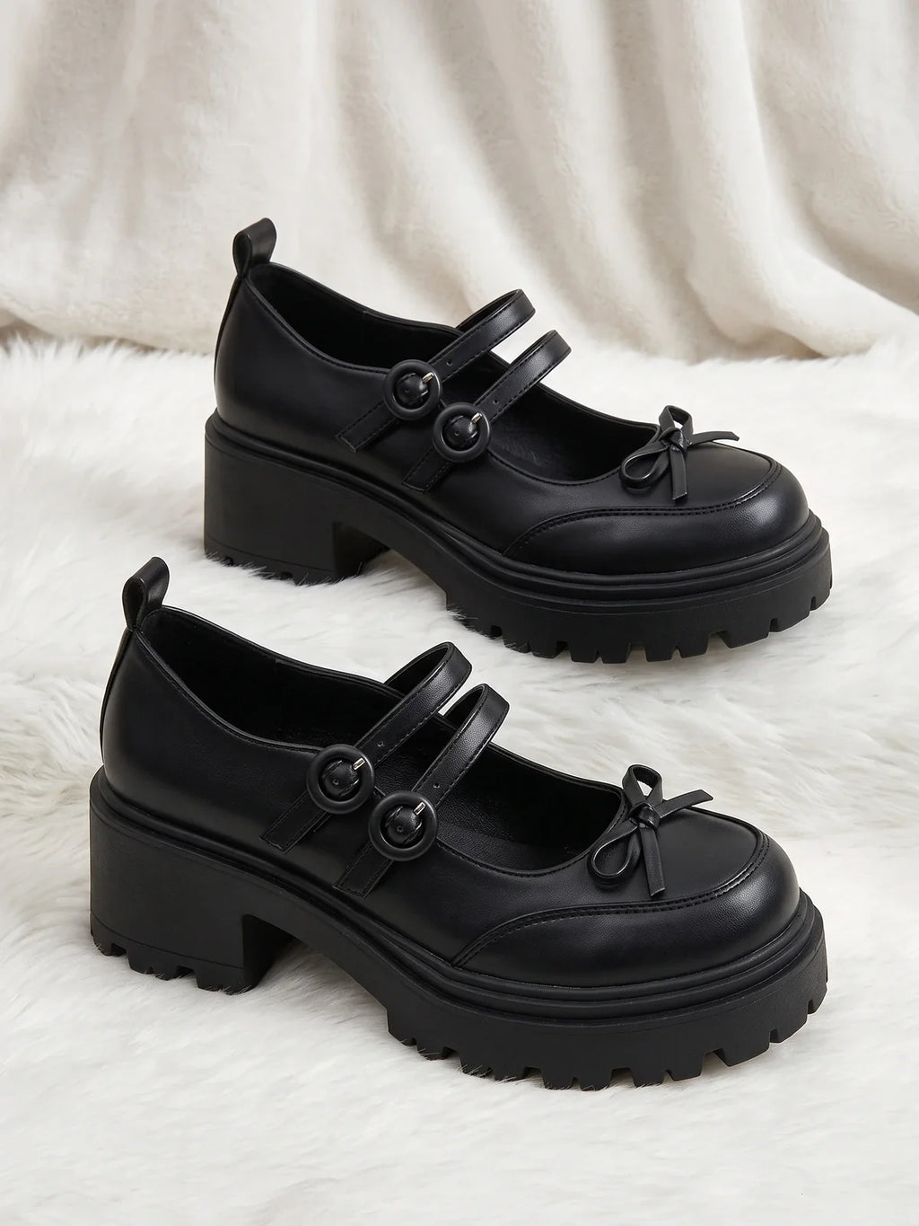 Mignonne Platform Mary Jane Heels