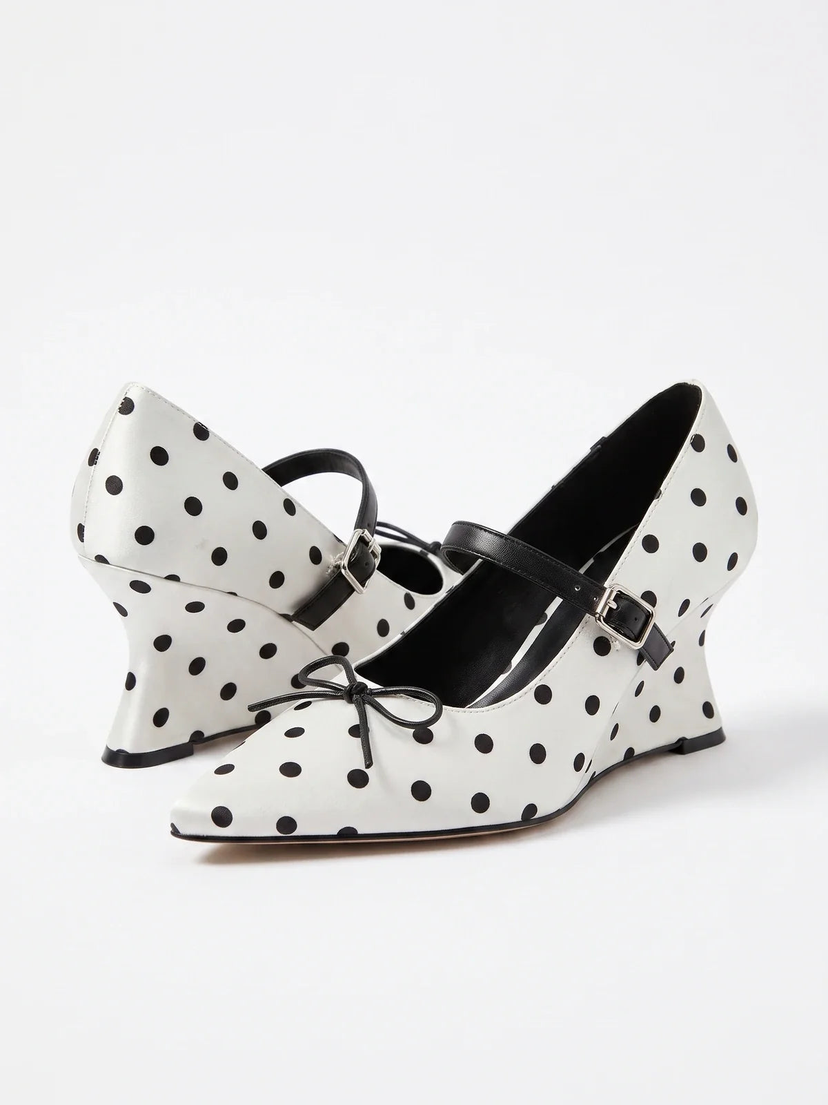 Isaline Polka Dot Mary Jane Heels