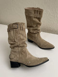 Khaki Darling Boots