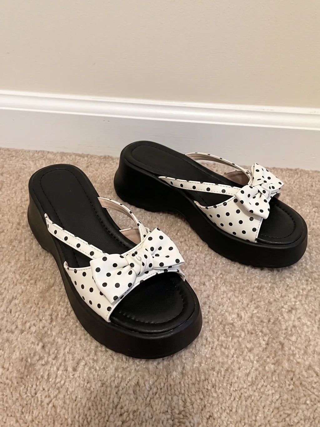 Mimi Cross-Strap Platform