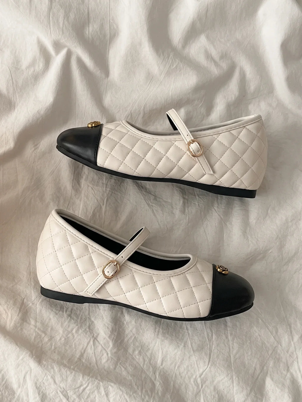 Sloane Quilted Mary Janes