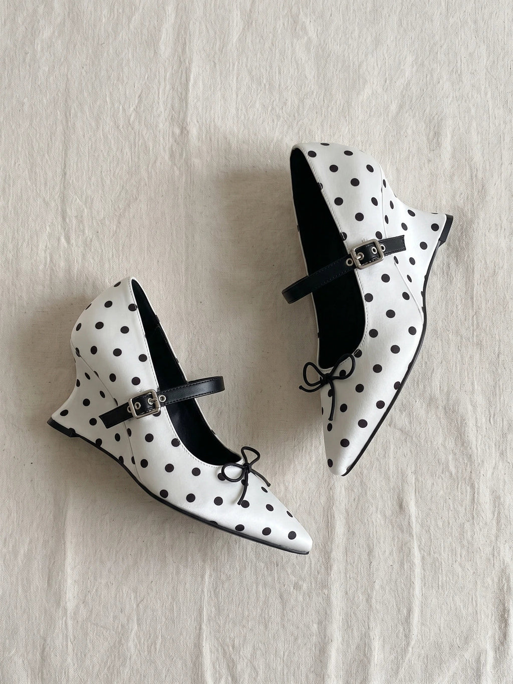 Isaline Polka Dot Mary Jane Heels
