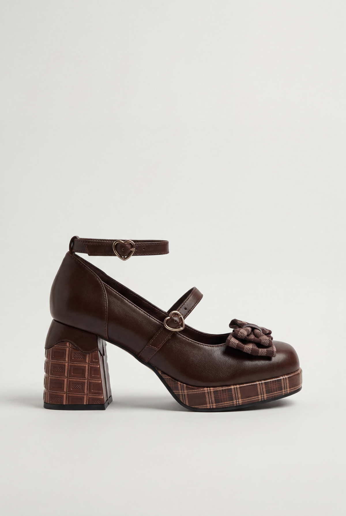 Retro Bow Lolita Mary Jane Heels