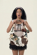 Retro Lace Patchwork Butterfly Bag