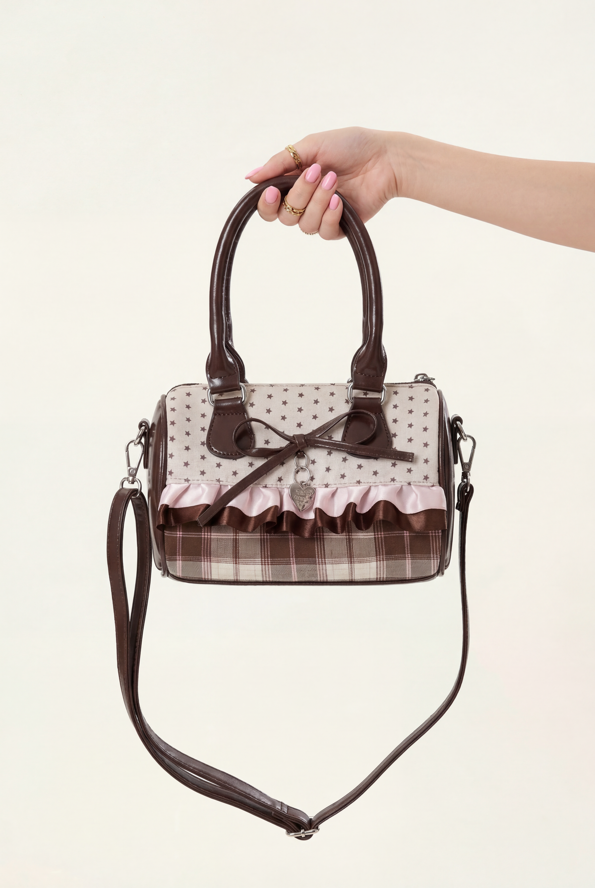 Vintage Retro Bowling Shoulder Bag