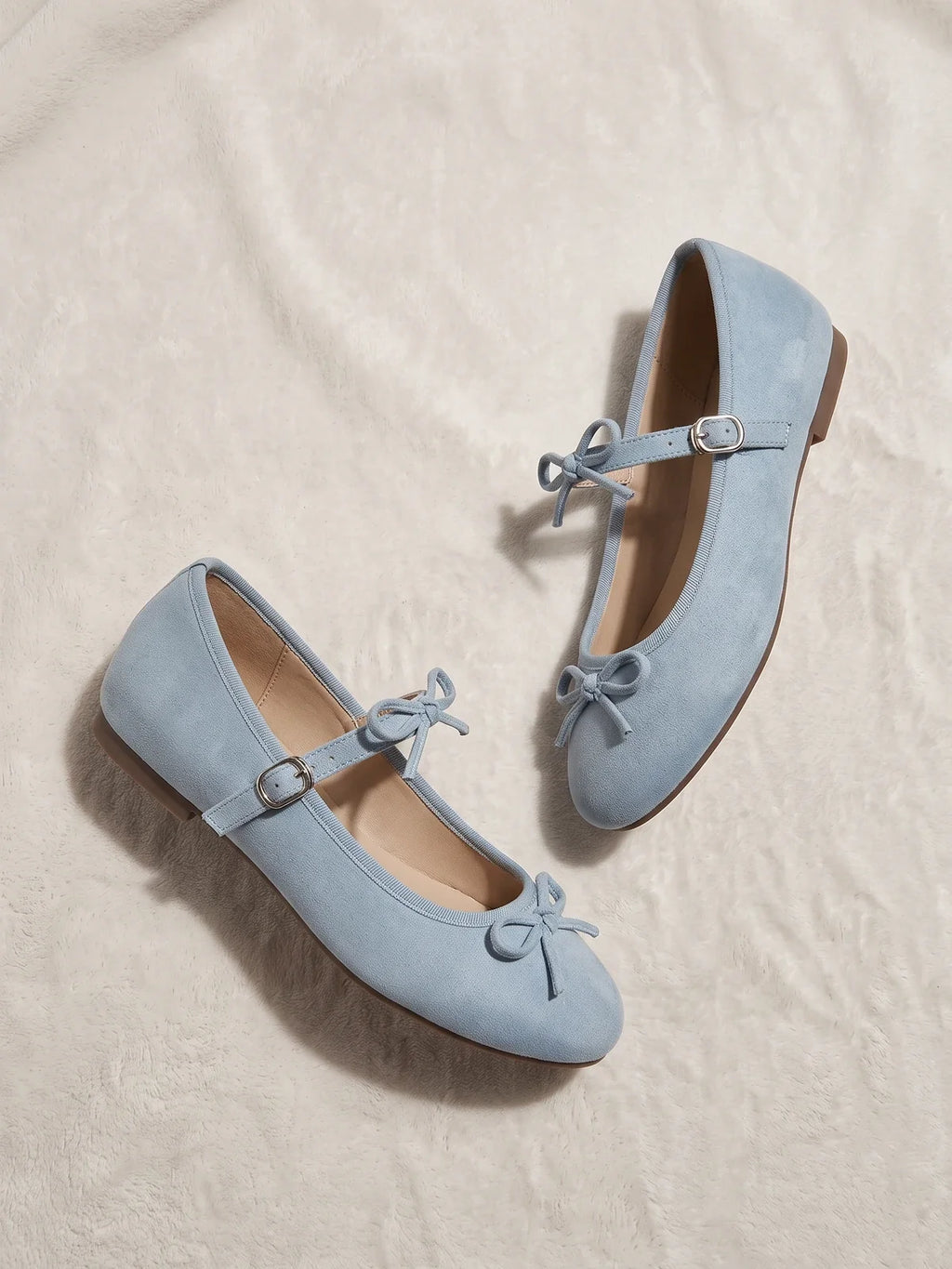 Liliane Bow Mary Jane Flats