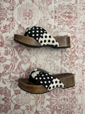 Katie Polka Dot Platform Sandals