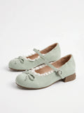 Marisol Mint Lace Ballet Mary Janes