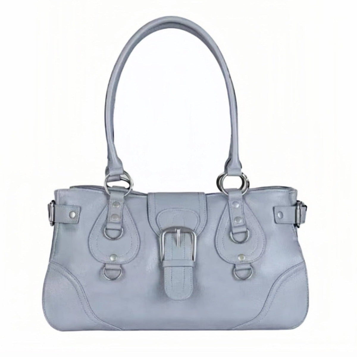 Vintage Buckle Shoulder Bag