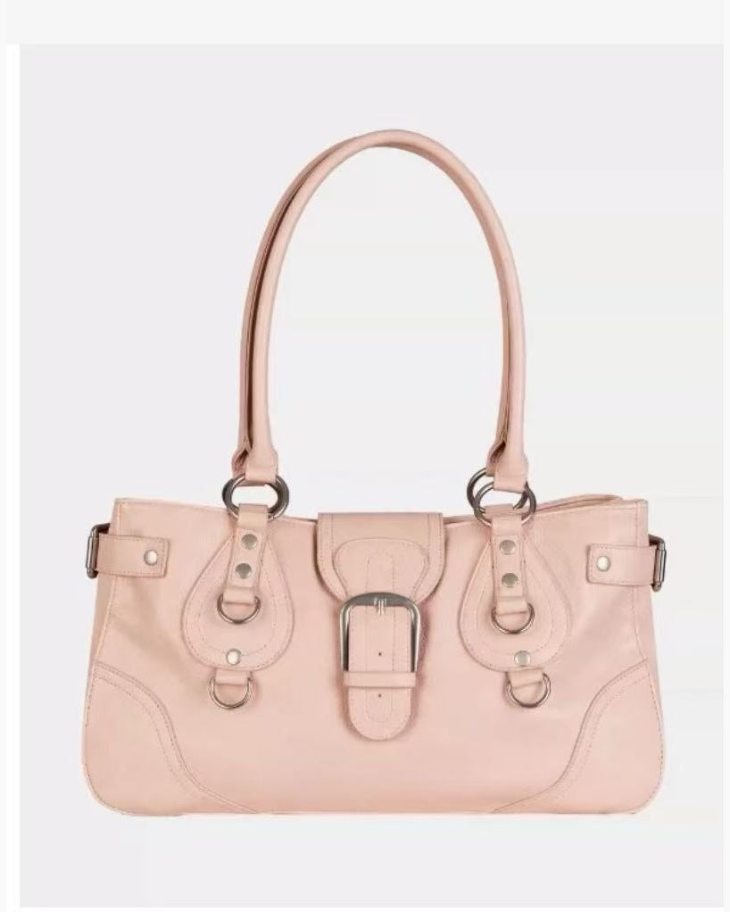 Vintage Buckle Shoulder Bag